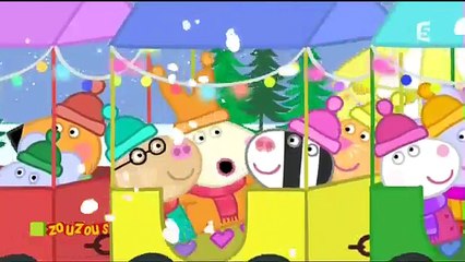Peppa pig (cochon) Francais: La grotte du Père Noël