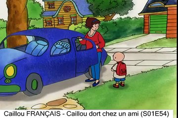 Caillou FRANÇAIS - Caillou dort chez un ami (S01E54)