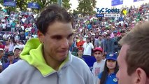 Rafael Nadal On-court Interview - SF Argentina Open 2015