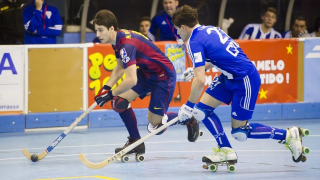 ROLLER HOCKEY: FC Barcelona - Voltregà, 4-3 (Copa del Rey, Semi-final, Season 2014/15)
