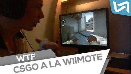Counter-Strike Global Offensive avec une Wiimote !