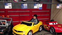 Kid Test Drives Toy Cars