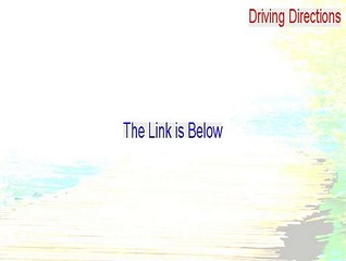 Driving Directions Free Download (Instant Download)