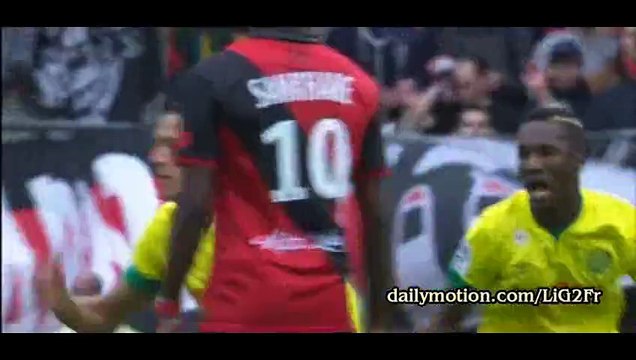 Goal Bammou - Nantes 1-0 Guingamp - 01-03-2015