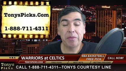 Boston Celtics vs. Golden St Warriors Free Pick Prediction NBA Pro Basketball Odds Preview 3-1-2015