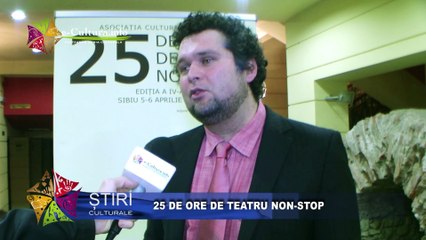 25 de ore teatru non-stop la Sibiu
