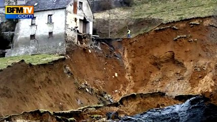 Hautes-Pyrénées: le village de Gazost coupé du monde après une coulée de boue