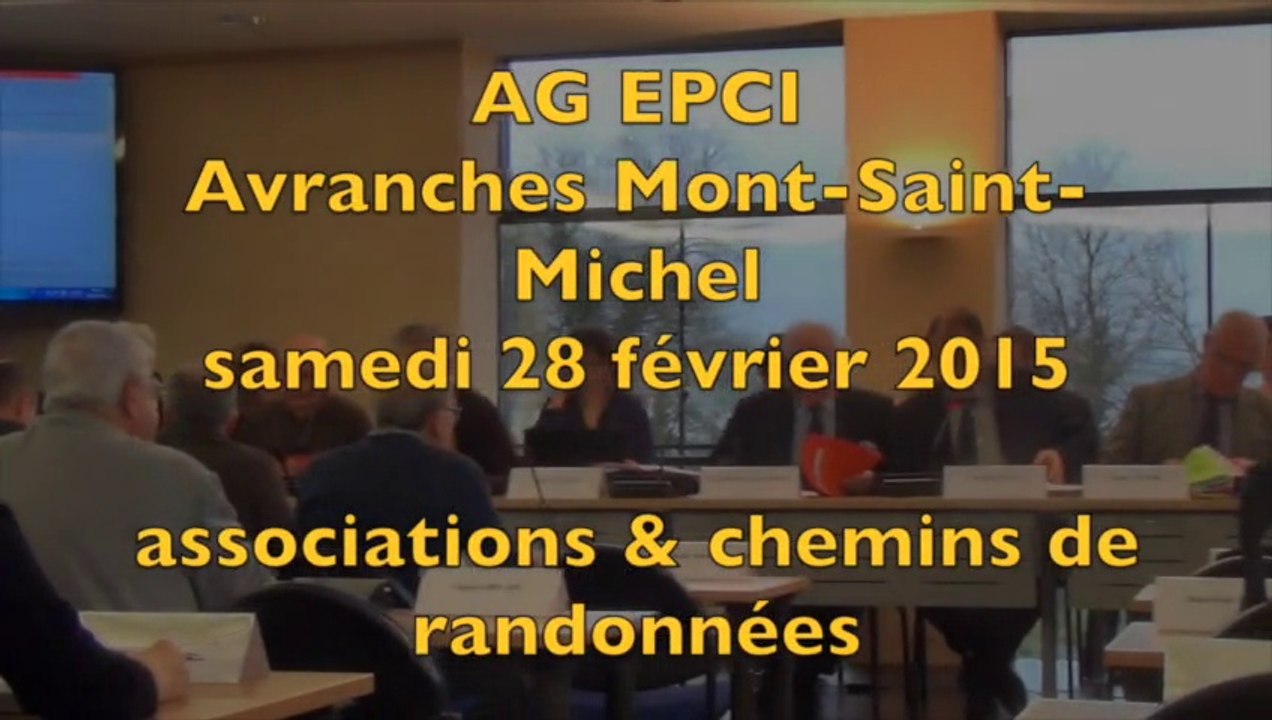 EPCI Avranches MSM - 28/02/2015 - association Odyssée et chemins de randonnée