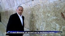 Netanyahu se recueille au mur des Lamentations