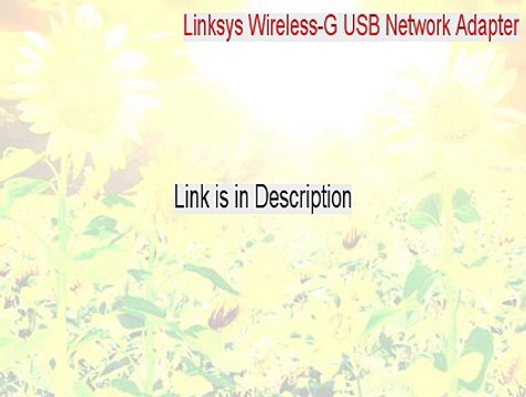 Linksys Wireless-G USB Network Adapter Download (Download Now 2015)