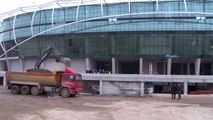 Fatih Terim, Timsah Arena Stadını Gezdi