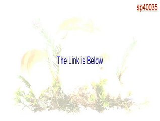 sp40035.exe Key Gen (Legit Download)