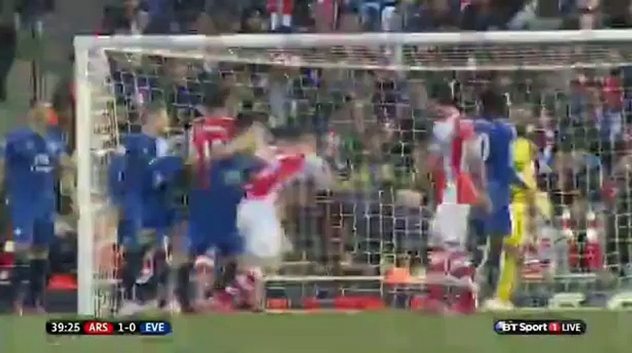 All Goals - Arsenal 2-0 Everton 01_03_2015 - Premier League