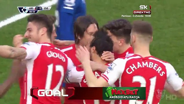 Tomas Rosicky 1_0 _ Arsenal - Everton 01.03.2015 HD