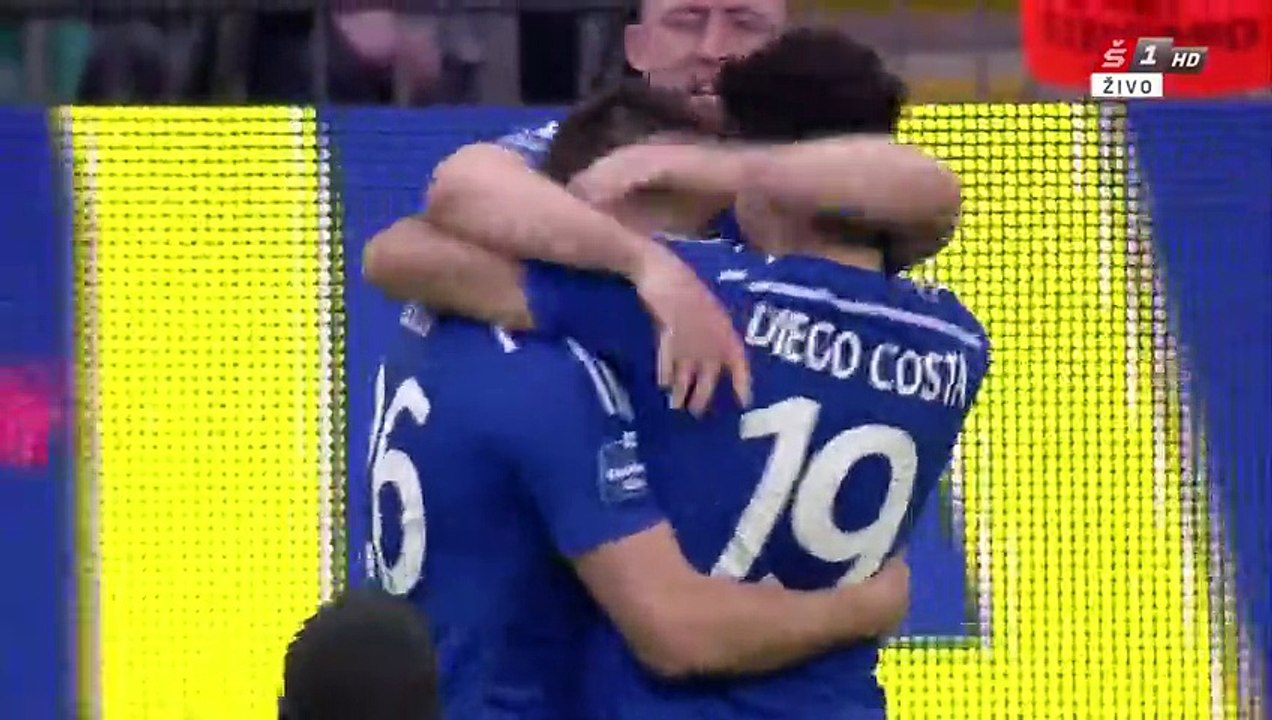 John Terry 1-0 - Chelsea - Tottenham Hotspur 01.03.2015 HD