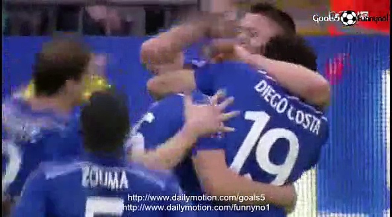 John Terry  Chelsea 1 - 0 Tottenham Capital One Cup 1-3-2015