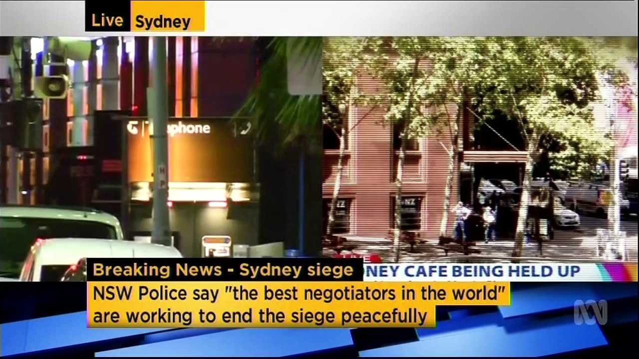 How Australian TV reported Sydney siege