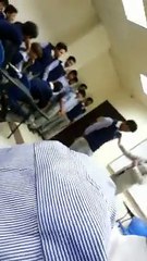Teacher Beating Young Punjab College Guys