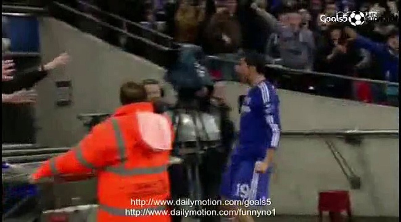 Diego Costa Goal Chelsea 2 - 0 Tottenham Capital One Cup 1-3-2015