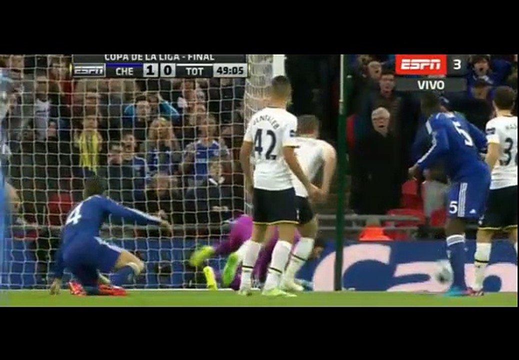 Diego Costa Great Great Goal - Chelsea vs Tottenham Hotspur  (2-0)  01-03-2015