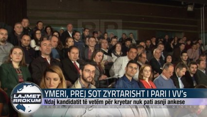 YMERI, PREJ SOT ZYRTARISHT I PARI I VV