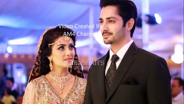 Ayezah Khan and Danish Taimoor Valima