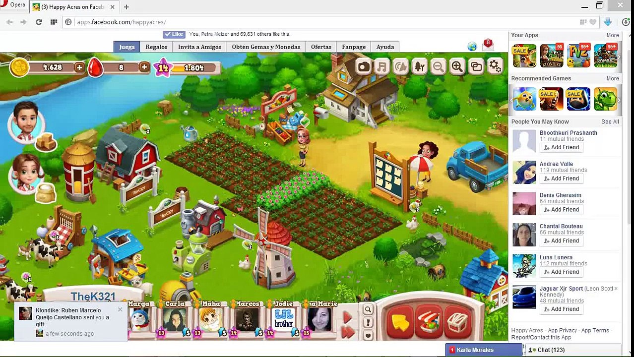 Happy Acres Hack&Cheat (hack xp,money with engine) No Survey 2015