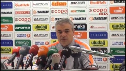 Bursaspor - Mersin İdmanyurdu Maçının Ardından