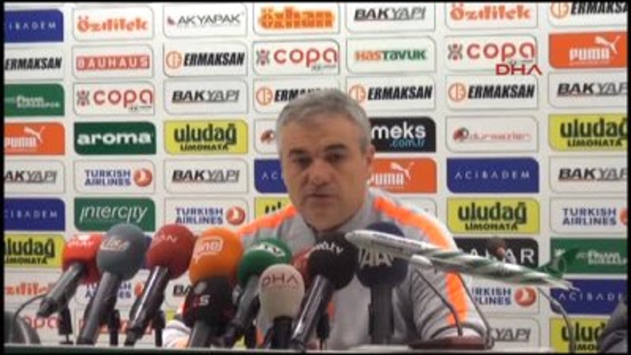 Bursaspor - Mersin İdmanyurdu Maçının Ardından