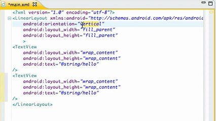 Android Application Development - 6 - Introduction to Layouts in XML