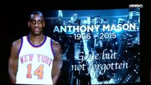 NBA: El memorable homenaje de los Knicks a Anthony Mason (VIDEO)