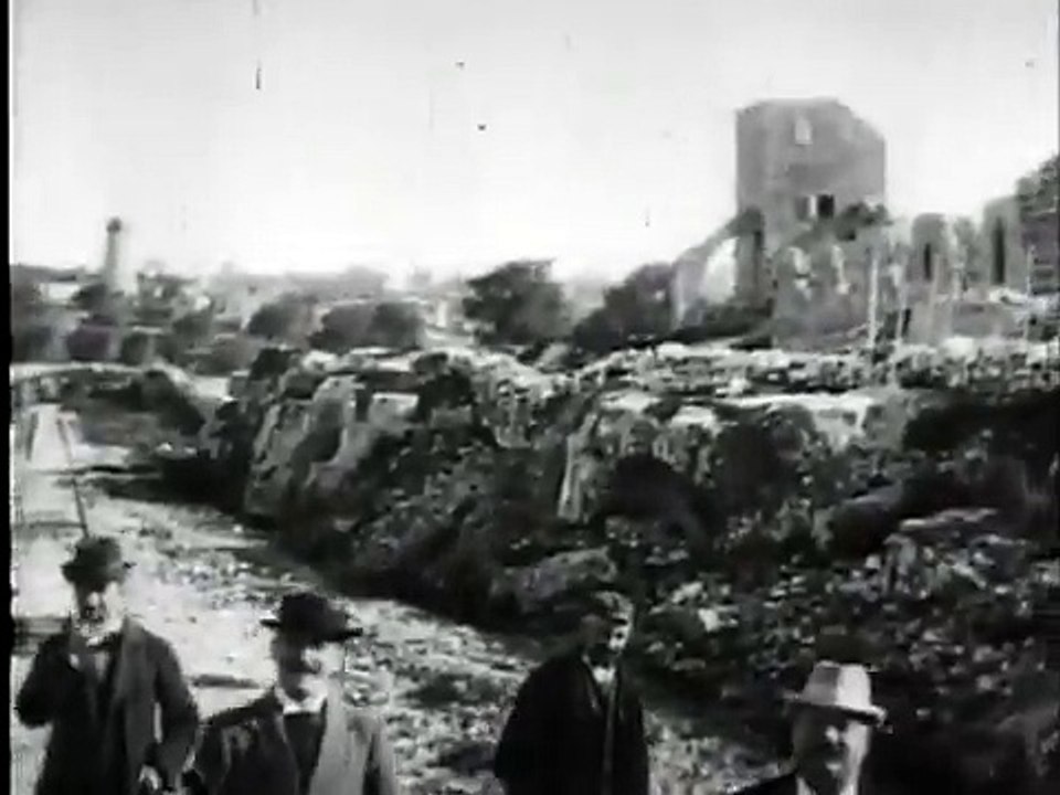 Alexandre Promio: Départ de Jérusalem en chemin de fer (1897)