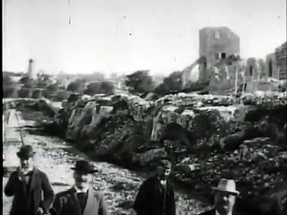 Alexandre Promio: Départ de Jérusalem en chemin de fer (1897)