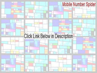 Mobile Number Spider Serial (mobile number spider 3.60)