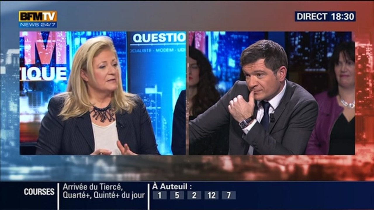 Benoist Apparu face à Hedwige Chevrillon dans BFM Politique: "J'applaudirai si François Hollande réussit son pari de sortir la France de la crise"