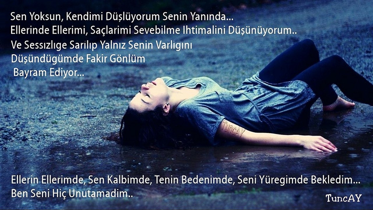 BEN Yagmur Yüklü Bir Bulutum