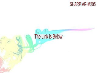 SHARP AR-M205 (EB) Serial (sharp ar-m205 t2 driver 2015)