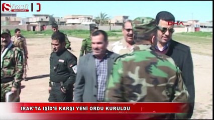 Irak'ta IŞİD'e karşı yeni ordu kuruldu