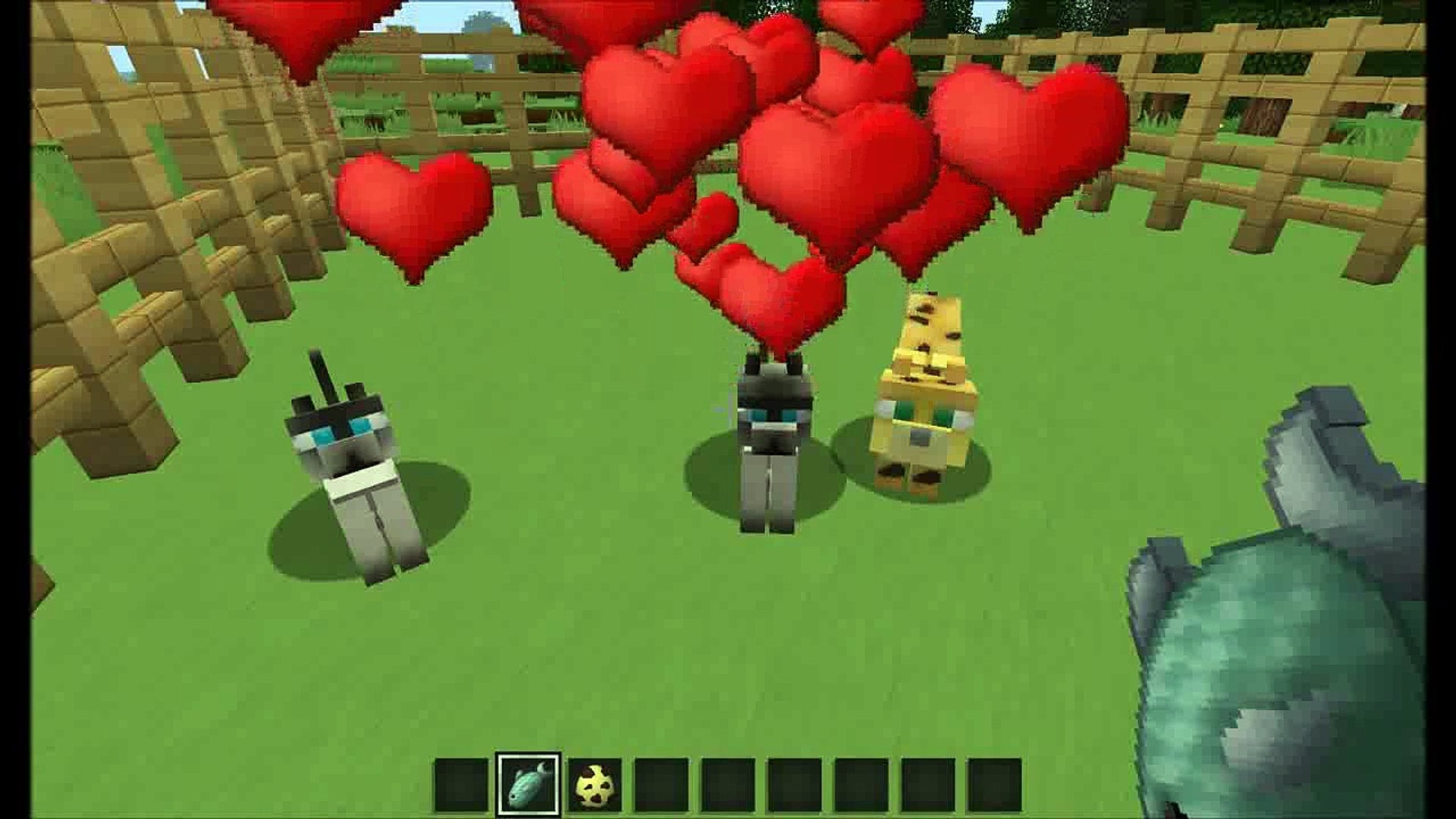 Minecraft Comment Apprivoiser Un Ocelot Video Dailymotion