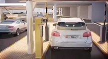 مواقف السيارات في مطار أبوظبي الجديد