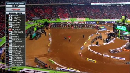 Supercross 250SX 2015 FULL Race Atlanta 2 round 9