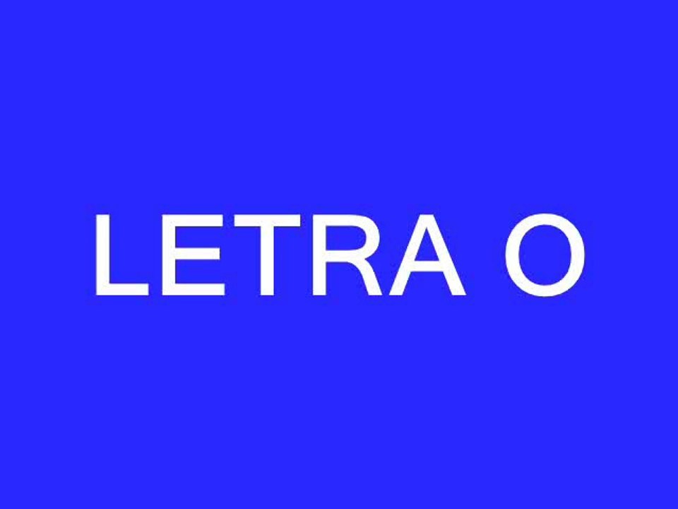 LETRA o