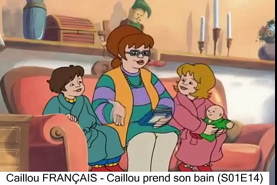 Caillou FRANÇAIS - Caillou prend son bain (S01E14)