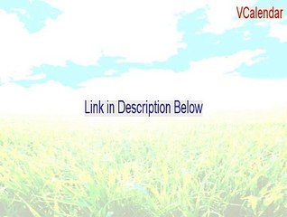 VCalendar Cracked - vcalendar format