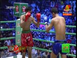 International Khmer Boxing Bayon TV Long Sophy Vs Thai Fighter on 01 March 2015
