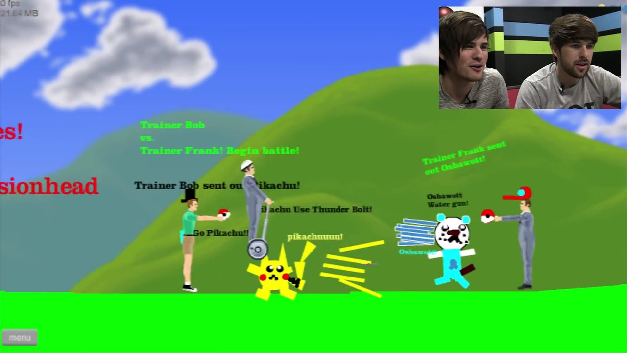 SMOSH PLAYS HAPPY WHEELS (Gametime w  Smosh)