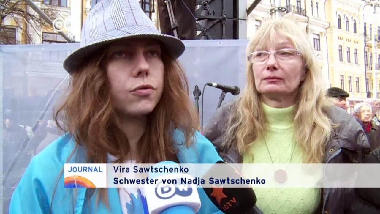 Inhaftierte ukrainische Pilotin in Gefahr | Journal