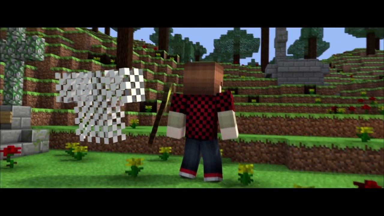 ♪  Hunger Games Song  - A Minecraft Parody of Decisions by Borgore (Music Video)