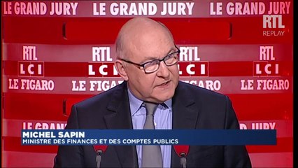 Michel Sapin, invité du "Grand Jury RTL/ Le Figaro/ LCI" du 1er mars 2015