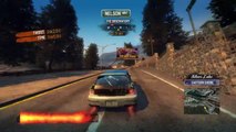 Burnout Paradise Spur Burning Route